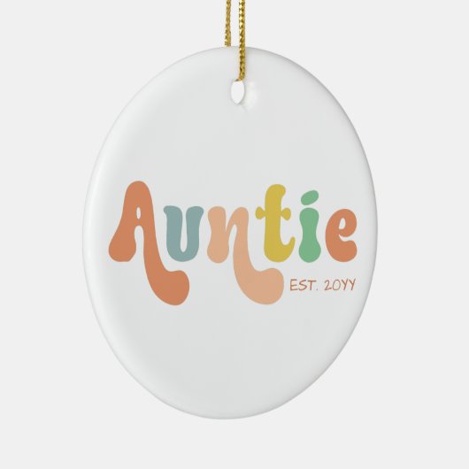 Groovy Custom Auntie Fixed | Rentesubsidies Keramisch Ornament (Rechts)