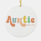 Groovy Custom Auntie Fixed | Rentesubsidies Keramisch Ornament (Voorkant)