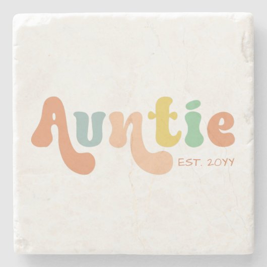 Groovy Custom Auntie Fixed | Rentesubsidies Stenen Onderzetter (Voorkant)