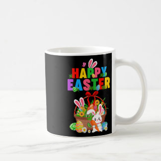 Groovy Cute Bunny Easter Egg Sket Easter Day Girls Koffiemok