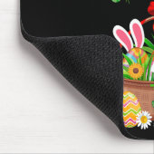 Groovy Cute Bunny Easter Egg Sket Easter Day Girls Muismat (Hoek)