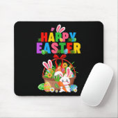 Groovy Cute Bunny Easter Egg Sket Easter Day Girls Muismat (Met muis)