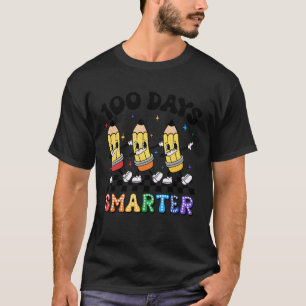 Groovy Dabbing Potlood 100 Dagen School Jongens Me T-shirt