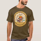 Groovy Dachshund | Peace uit T-shirt (Voorkant)