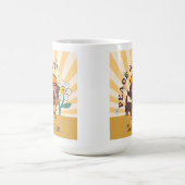 Groovy Dachshund | Vrede Uit Koffiemok (Center)
