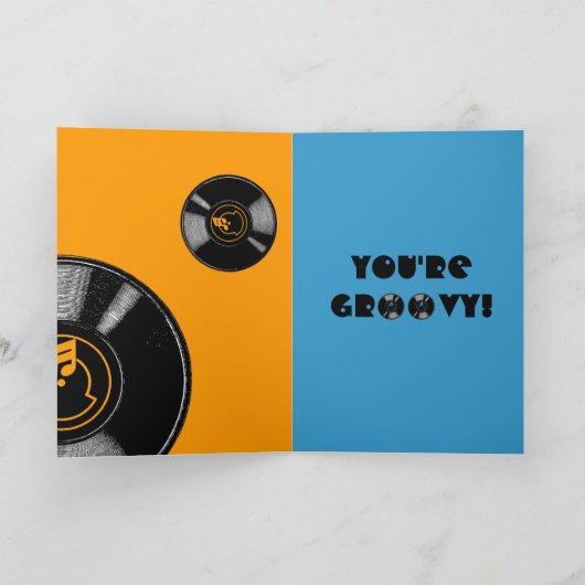 Groovy Dad Kaart (Binnen)