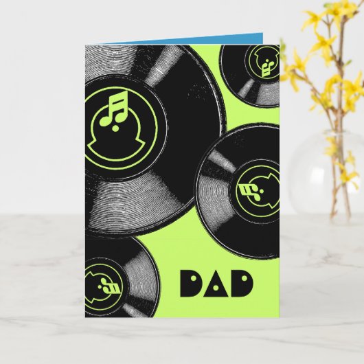 Groovy Dad Kaart (Gele Bloem)