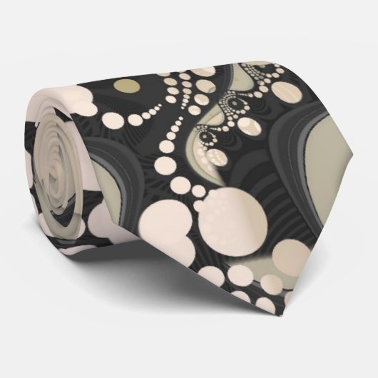 Groovy Dad Retro Mode Stropdas (Opgerold)