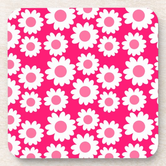 Groovy Daisies Bier Onderzetter (Voorkant)