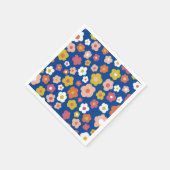 Groovy Daisies Bloemen VERJAARDAG PARTY CUSTOM Servet (Hoek)