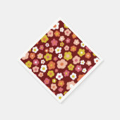 Groovy Daisies Bloemen VERJAARDAG PARTY CUSTOM Servet (Hoek)