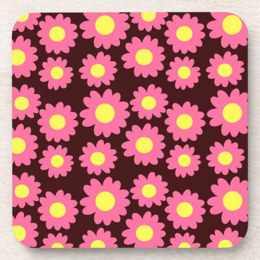 Groovy Daisies Drankjes Onderzetter (Voorkant)