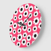 Groovy Daisies Grote Klok (Hoek)