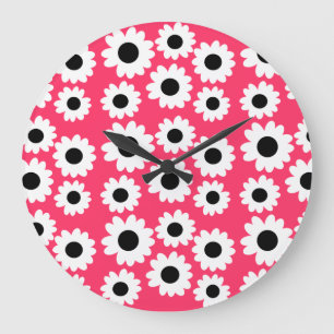 Groovy Daisies Grote Klok