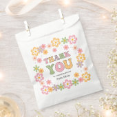 Groovy Daisies Hippie Verjaardag Bedankt Bedankzakje (Geknipt)