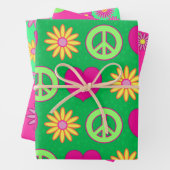 Groovy Daisies Inpakpapier Vel (In situ)