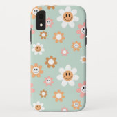 Groovy Daisies iPhone XR hoesje (Achterkant)