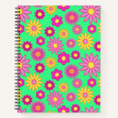 Groovy Daisies Notitieboek (Voorkant)