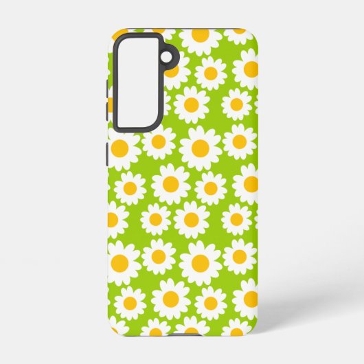 Groovy Daisies Samsung Galaxy Hoesje (Achterkant)