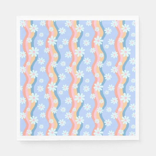 Groovy Daisies   Servet (Voorkant)