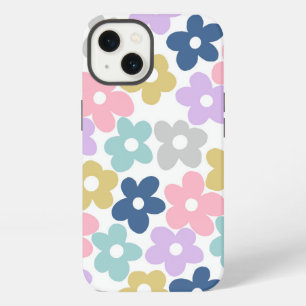 Groovy Daisy Bloemen Retro Boho Bloemstuk iPhone 13 Hoesje