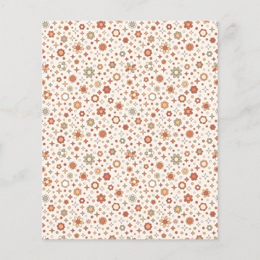 Groovy Daisy Boho Let's Party Budget Girl Verjaard (Achterkant)