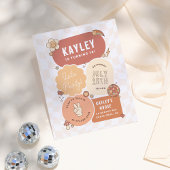 Groovy Daisy Boho Let's Party Budget Girl Verjaard