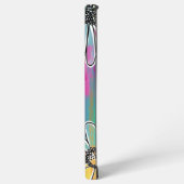 Groovy Daisy Dream - Painterly Hand getrokken Bloe Samsung Galaxy Hoesje (Linkerkant)