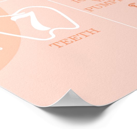 Groovy Daisy Eerste Verjaardag Mijlpaal teken Poster (Hoek)