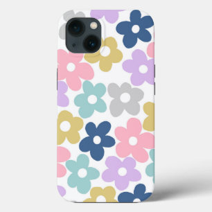 Groovy Daisy Flowers Retro Boho Floral Case-Mate iPhone Case