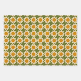 Groovy Daisy Inpakpapier Vel