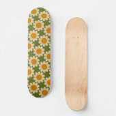 Groovy Daisy Persoonlijk Skateboard (Voorkant)