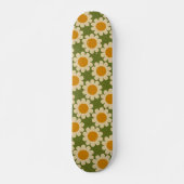 Groovy Daisy Persoonlijk Skateboard (Voorkant)