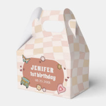 Groovy Daisy Retro 1e verjaardagsfeestje