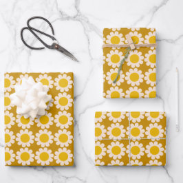 Groovy Daisy Summer Inpakpapier Vel