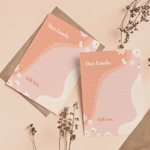 Groovy Daisy Time Capsule Note Bericht Kaart