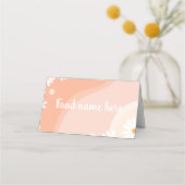 Groovy Daisy Verjaardagsfeestje Plaats Kaart Plaatskaartje (Voorkant)