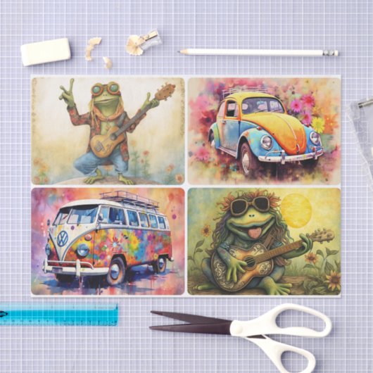 Groovy Days Tissuepapier (Craft)