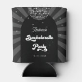 Groovy Disco Bal Bruidsfeest Favor Blikjeskoeler (Achterkant)