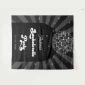 Groovy Disco Ball Bachelorette Party Achtergrond Wandkleed (Voorkant (horizontaal))