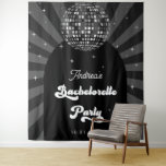 Groovy Disco Ball Bachelorette Party Achtergrond Wandkleed<br><div class="desc">Deze coole achtergrond met groovy typografie zou een prachtige aanvulling zijn op je Bachelorette Party-benodigdheden! Wijzig de tekst eenvoudig door op de optie "Deze sjabloon personaliseren" te klikken.</div>