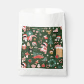 Groovy Disco Ball Kerstmis Dinosaurussen Bedankzakje (Voorkant)