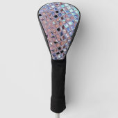 Groovy Disco Ball Mirror Ball Disco Wereldbol Golfheadcover (Voorkant)