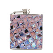 Groovy Disco Ball Mirror Ball Disco Wereldbol Heupfles (Voorkant)