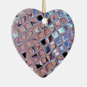 Groovy Disco Ball Mirror Ball Disco Wereldbol Keramisch Ornament (Rechts)