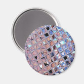 Groovy Disco Ball Mirror Ball Disco Wereldbol Magneet (Voorkant / Achterkant)