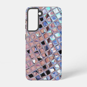 Groovy Disco Ball Mirror Ball Disco Wereldbol Samsung Galaxy Hoesje