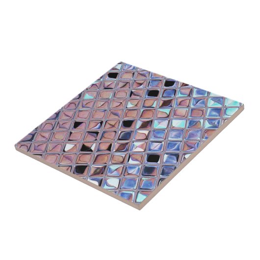 Groovy Disco Ball Mirror Ball Disco Wereldbol Tegeltje (Zijkant)