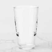 Groovy Disco Dancer Tennis Player Glas (Rechts)