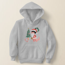 Groovy disco kerstboom dinosaurus